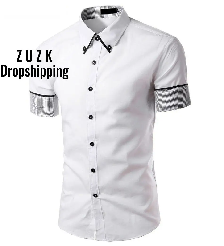 

2015 Spring Mens Fashion Dress Shirts Plaid Hit Color Fit Short sleeved Shirts for men Free Shipping 5016