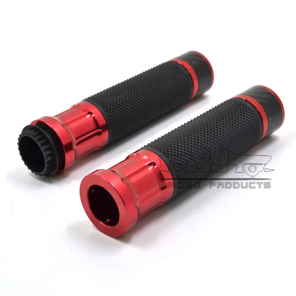Universal 7/8" 22mm Aluminum Motorcycle Handlebar Grips Motorbike Handle Hand Bar for Honda Suzuki Kawasaki Yamaha