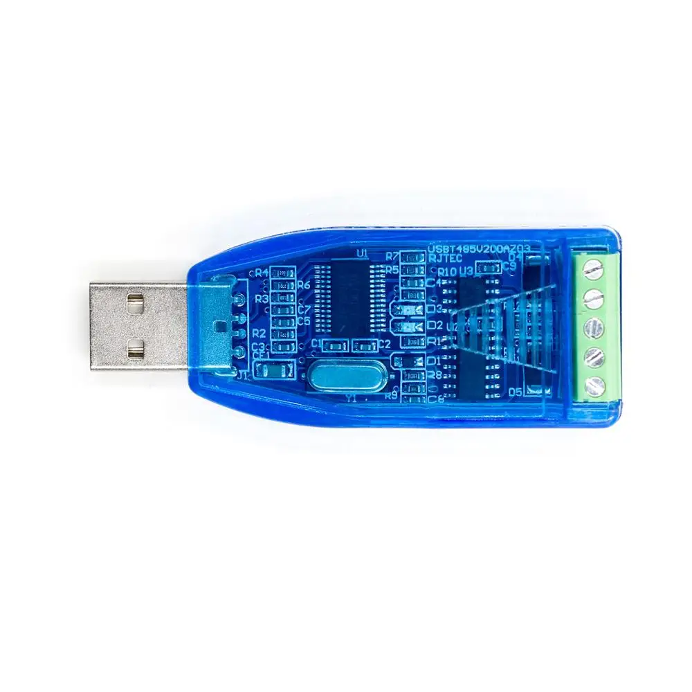Промышленный USB в RS485 преобразователь обновление защиты RS485 конвертер Совместимость V2.0 Стандартный RS-485 Соединительный Модуль платы