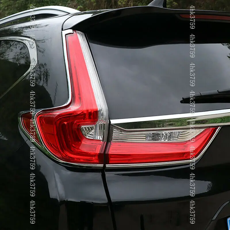 ABS хромированный задний фонарь Крышка лампы украшения отделка для Honda CRV CR-V