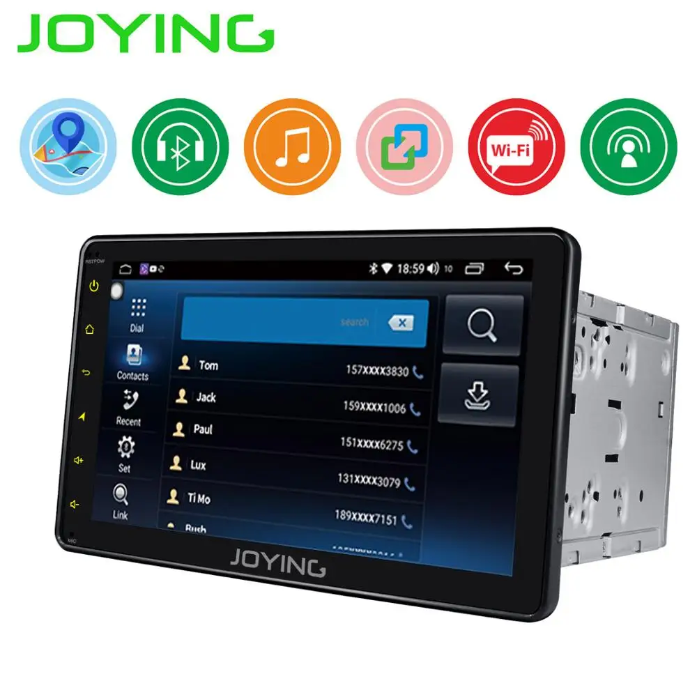 Flash Deal 8"GPS Navigation Android 8.1 Car Radio Stereo 1024*600 1GB+16GB 2Din Universal Head Unit Multimedia NO DVD Player BT Mirror Link 0