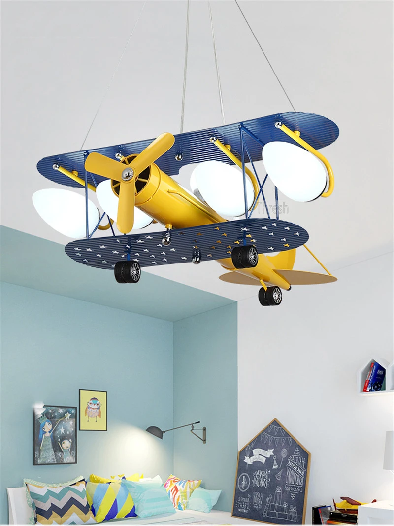 Aviators Ceiling Lamp for Childrens Room