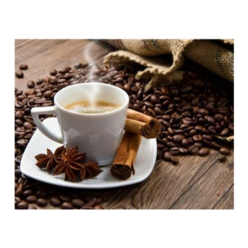 

Full Square Diamond Painting Coffee DIY Diamond Diamond Embroidery Rhinestone Wall Art Home Decor Painting