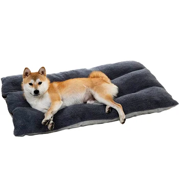 

Large Dog Bed Warm Pet Puppy House Cushion Soft Kennel Nest Sofa Mat Blanket for Medium Large Dogs Golden Retriever Labrador-Gre