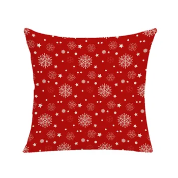 

Christmas Gift Cushion Cover Throw Pillow Case 45X45Cm for Sofa Home Office Decor 2#