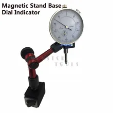 2 em 1 comparador magnético do indicador do teste do seletor do suporte 0-0.8mm da base do indicador do seletor do jogo 10mm para a ferramenta da calibração do equipamento