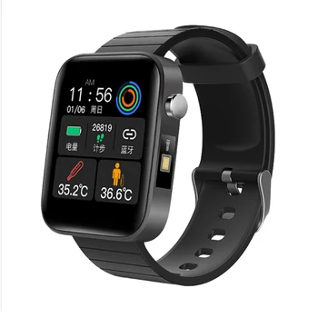 

1.54Inch Full Press Smart Watch Body Temperature Measure Heart Rate Blood Pressure Oxygen Smart Bracelet for Men Women