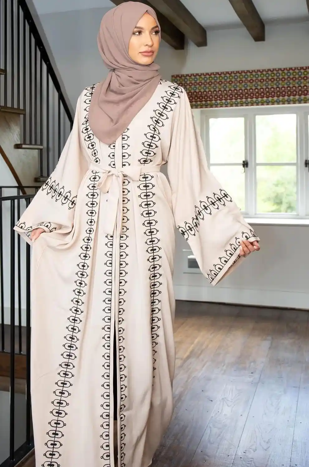 long tunic dress hijab