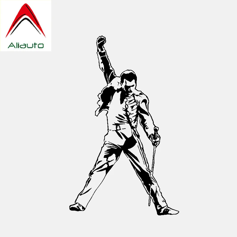 Aliauto Personality Car Sticker Freddie Mercury Vinyl Rock Classic Accessories PVC Decal for Seat Ibiza Passat Golf 7 16cm*10cm |