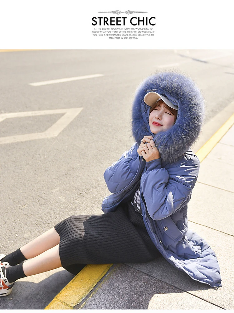 Новая высококачественная зимняя куртка женская Повседневная плотная теплая верхняя одежда женские длинные парки Mujer хлопковое стеганое Свободное пальто с капюшоном