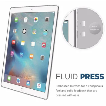 

For Apple IPad Pro 12.9 Air 2017 2018 Mini 4 Shockproof Matte TPU Clear Protective Case Back Cover Shell Transparent Shell