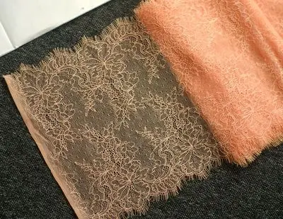 23 см широкие ажурные ресницы кружевной ткани отделка DIY нижнее белье кружева декоративные аксессуары для одежды - Цвет: color 24