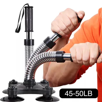 

Arm Wrist Trainer Spring Steel Gym Portable Forearm Fitness Equipment Exercises Hand Gripper Sports Supplies Power Strengthener