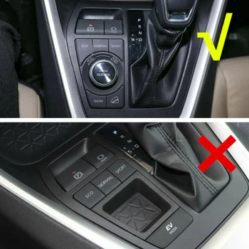 

Gear Decoration Trim Hold Cover Trim Decor For Toyota RAV4 Aluminum Alloy
