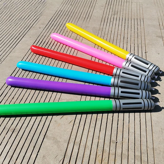 Inflatable Light saber Sword Toys boys for Star Fans Children Soft Stick War Game Birthdays Party Props Gifts 3