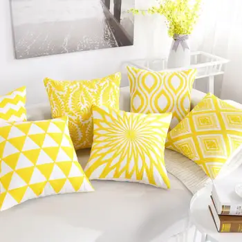 

Embroiedered 100% cotton Luxury Decorative throw pillows include core 45*45cm sofa bed back cushions with inner throwpillows