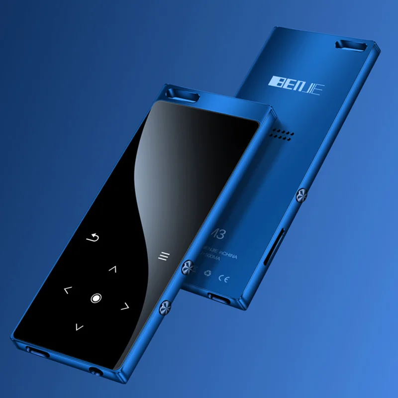 Металлический Bluetooth MP3 плеер HiFi без потерь Звук Музыкальный с динамиком fm радио