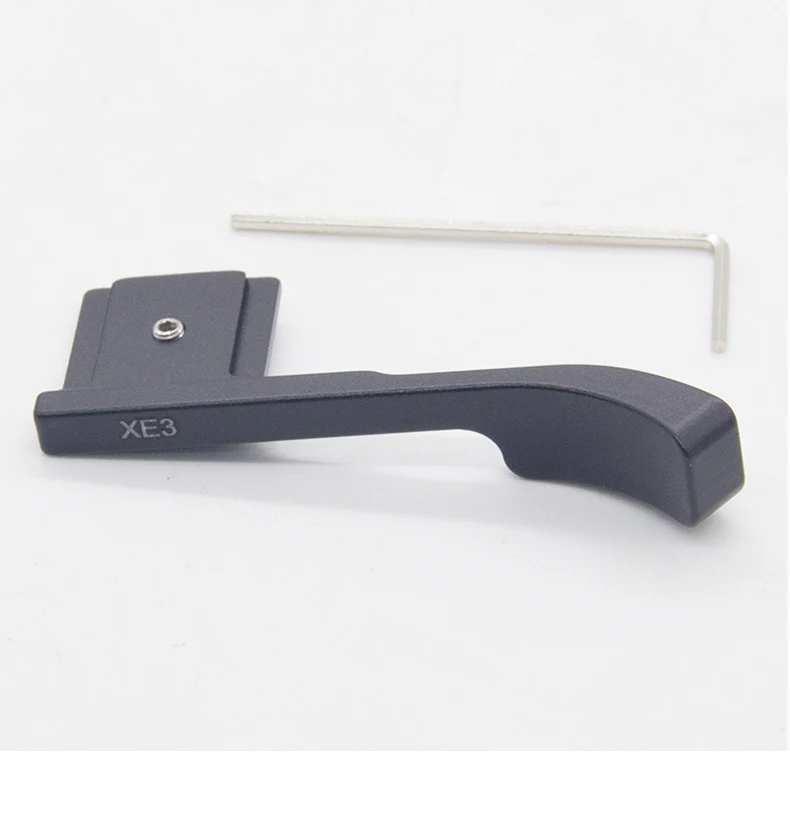 Metallo Thumb Up Grip Lavoro In Metallo Per Fujifilm Fuji Xe3 X-E3 Macchina Fotografica