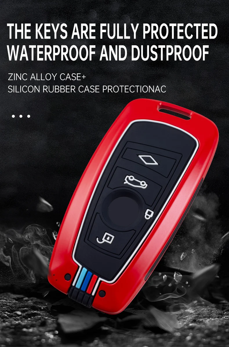 Portachiavi in lega per auto portachiavi per Bmw F20 F30 G20 F34 f31 F10 G30 F11 X3 F25 X4 I3 M3 M4 1 3 5 accessori serie Car-Styling - H6a693901908d485788b597f6f21405bfL