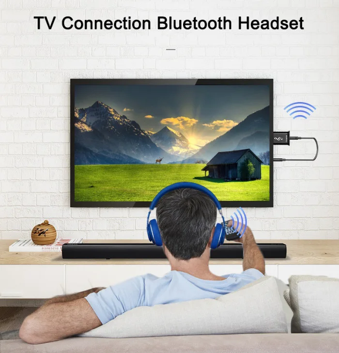 2 в 1 аудио приемник мини передатчик 5,0 Bluetooth 3,5 мм AUX передатчик стерео Bluetooth для автомобиля ПК ТВ Беспроводной адаптер ND998