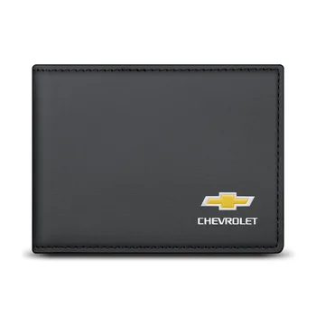 

Leather Driver's License Leather Case Motor Vehicle Driving Passport Cover Credit Id Card Wallet Holder Tarjetero For Chevrolet