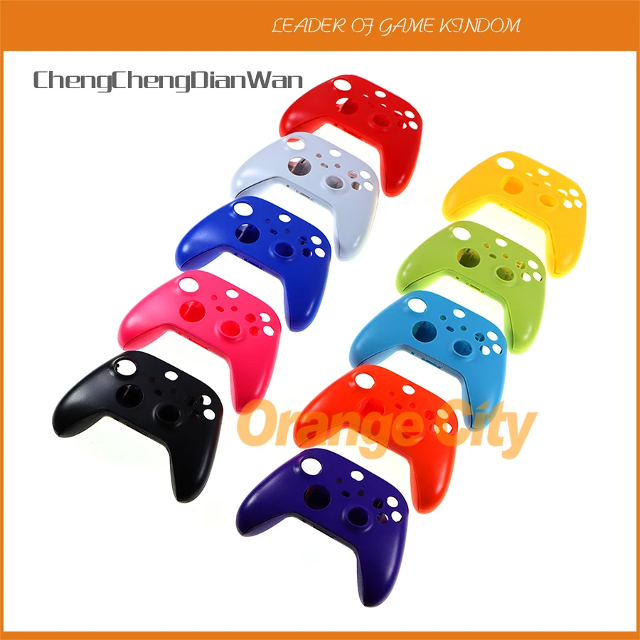 

10Sets Solid Color Replacement Front Back Housing Shell for Xbox Series S X Game Controller Case Faceplate Cover