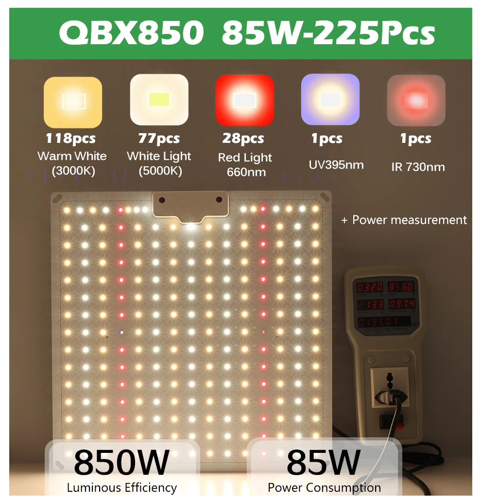 Samsung LM281B Quantum LED Grow Light 1000W Full Spectrum Phyto Lamp for Indoor Plants Flowers Greenhouse Seedlings Growth Light