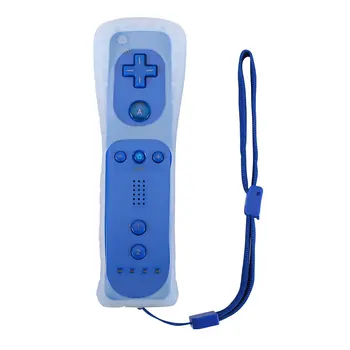 

Wireless Remote Controller for Wii Built-in Motion Plus Gamepad with Silicone Case motion sensor 2018