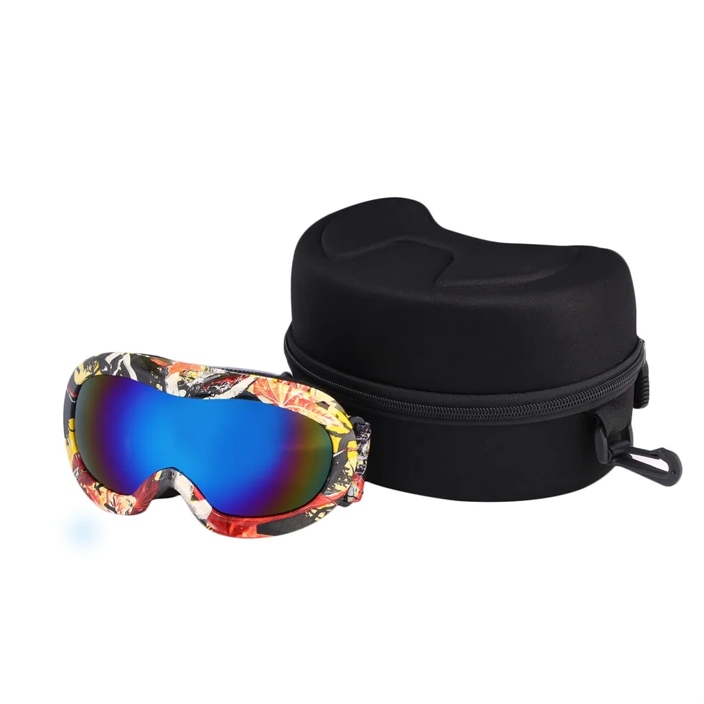 BE NICE Ski Snowboard Snowmobile Goggles with Magnet Fast Lens Changing UV400 Protection Anti-fog Spherical Frameless | Спорт и