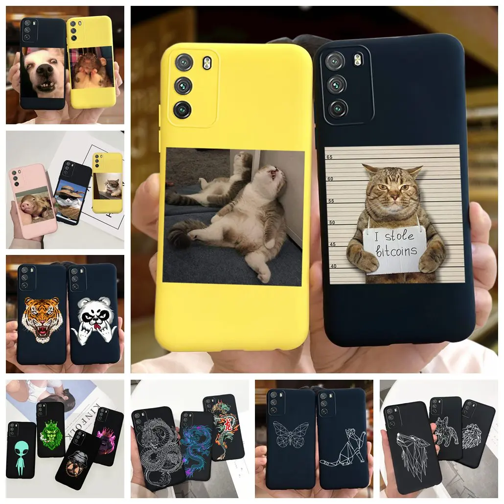 Для Xiaomi Poco M3 чехол 2020 6 5 "силиконовый мягкий Fundas для крышка PocoM3 м 3 бампер