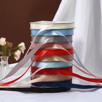 

10yards/Roll Satin Ribbons for Wedding Birthday Party Candy Chocolate Box Gift Wrapping Ribbons Christmas Halloween Decor
