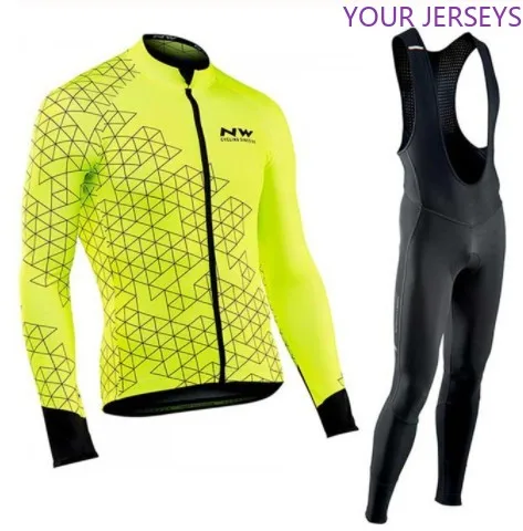 

New 2020 Pro Team NW Men's Clothing Riding Northwave Spring And Autumn Long-sleeved Riding Suit Mountain Bike Clothing LOTTO