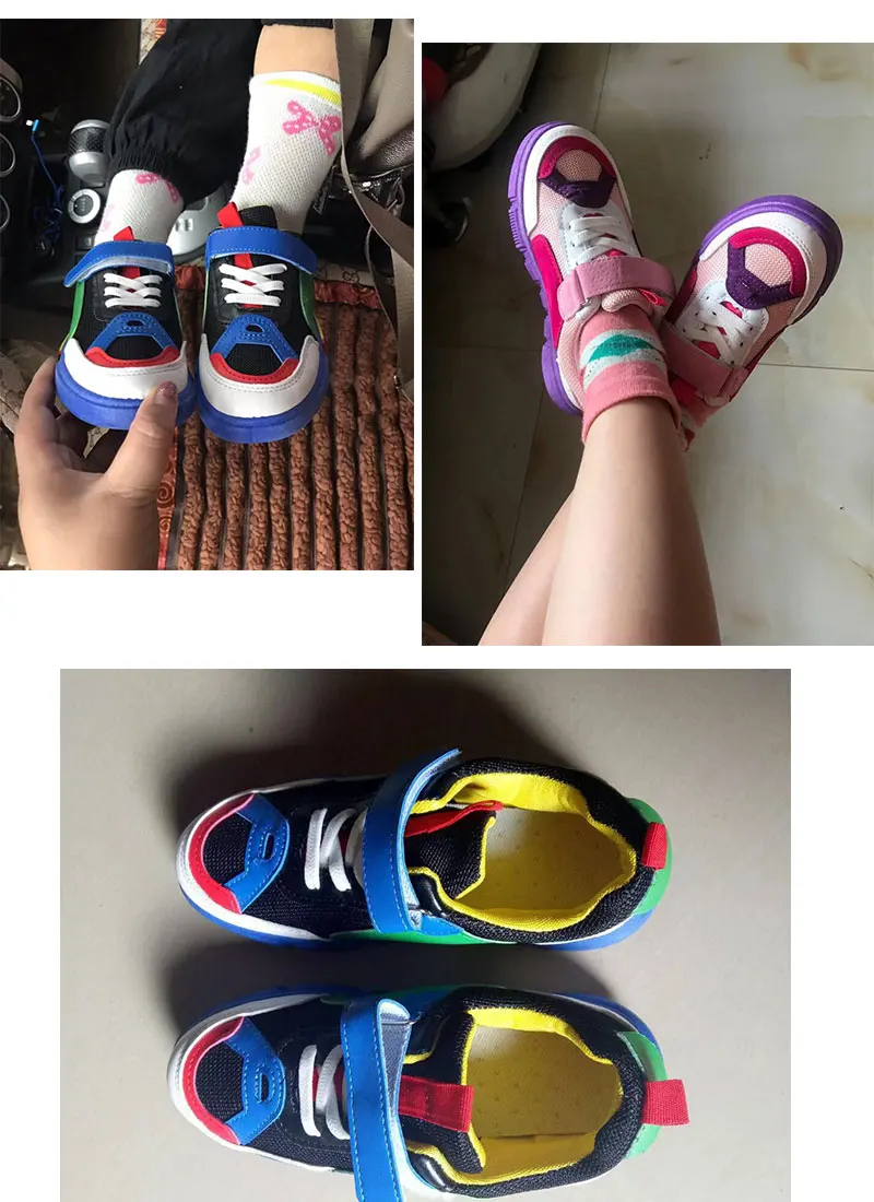 Осенние детские кроссовки для девочек, обувь для мальчиков, модная повседневная детская обувь для девочек, спортивная детская обувь для бега Chaussure Enfant