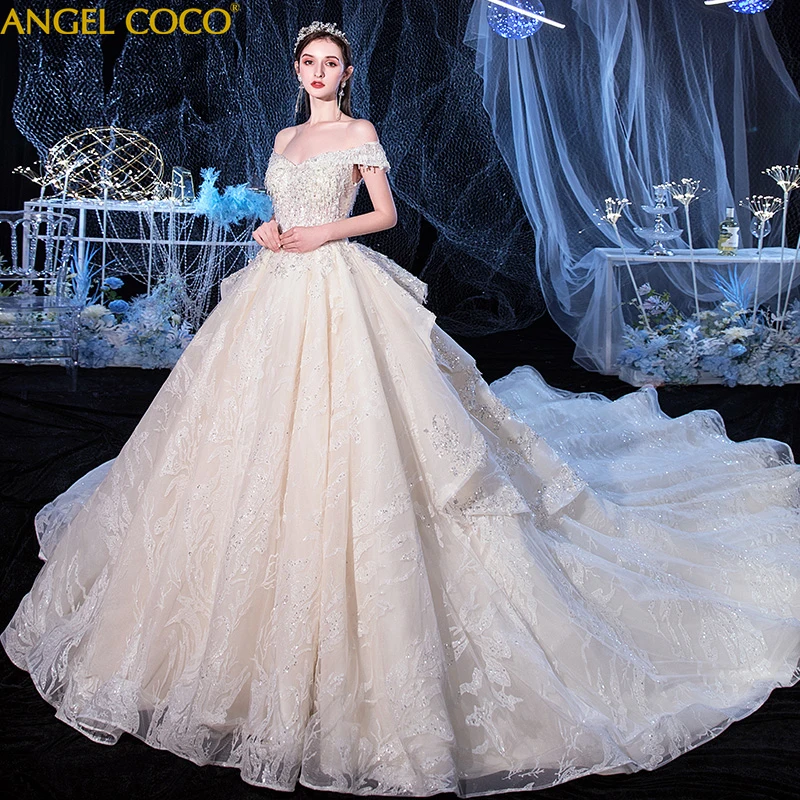 

Vestido De Noiva Empire Tulle Lace Pregnant Wedding Dress Plus Size Open Back Maternity Bridal Gown Bride Dress Robe De Mariee