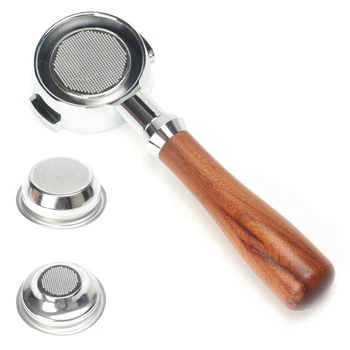 

58MM Bottomless Portafilter Stainless Steel Professional Espresso Coffee Machine with 2 Cups Filter Basket Included