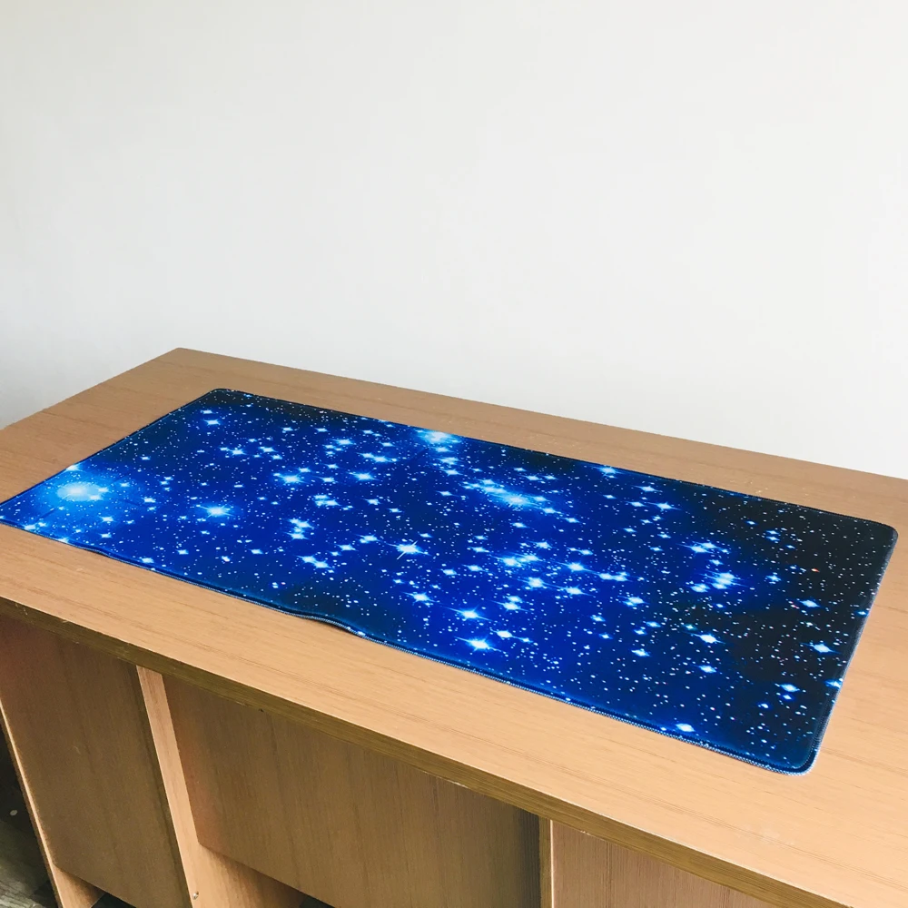 Locking Edge Large Rubber Mouse Pad Big 90 x 40 cm Anti-skid Keyboard Pad Gaming Mousepads For Warc