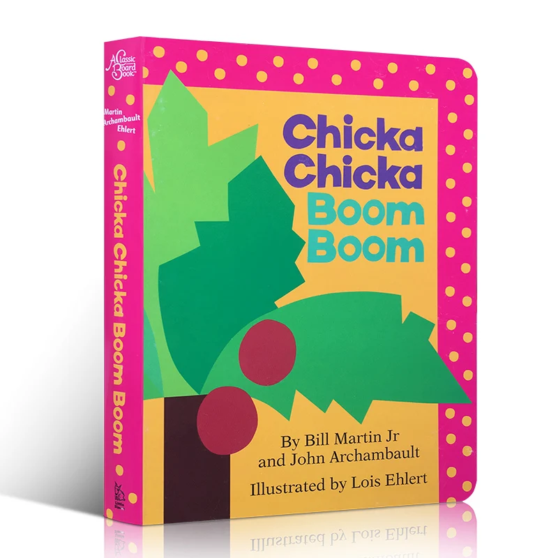 Детская книга Chicka Boom By Jr Bill Marti Детские карточки на английском языке обучающие