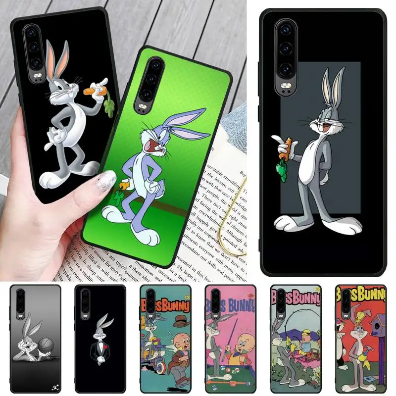 

Meachy Bugs Bunny Phone Case For Huawei P9 10 20 30 40 P Smart 20lite 2019 P30 lite Pro P9 lite 2017