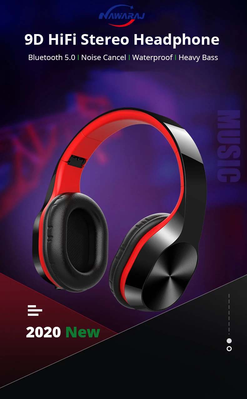 Fone de Ouvido com Microfone sem Fio Fones à Prova Fone com Cancelamento Ruído para o Telefone Novo Jogo Bluetooth Dwaterproof Água Esporte 2021 1 High Quality Eletrônicos