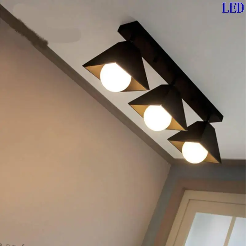 Moderna для Гостиная потолок Candeeiro промышленный Настенный декор Luminaria De Teto светильник потолочный плафон для потолочного светильника