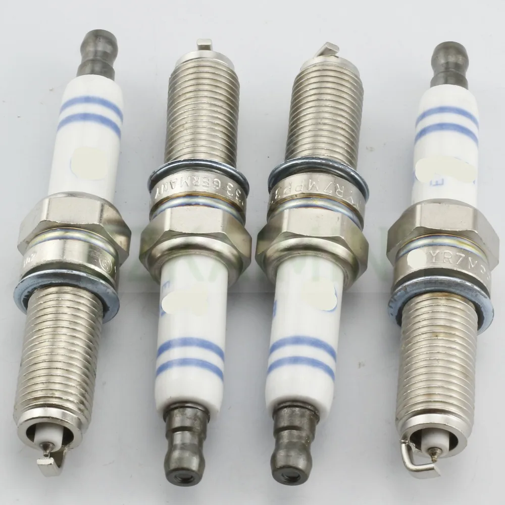 Set Of 4 OEM A004159180326 Spark Plugs For Mercedes Benz C230 C250 C300 CL550 E350