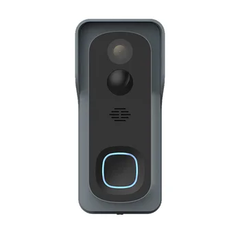 

Indoor Chime Motion Detection Anti Theft Wide Angle Electronic Cloud Storage 2 Way Audio Wireless Security WiFi Video Doorbell