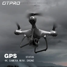 OTPRO gps Мини Дрон FPV с 4k 1080p профессиональная камера Wi-Fi RC дроны селфи следуем за мной Квадрокоптер игрушки мальчик vs HS120D