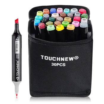 

Touchnew 30 Colors Set Art Marker Pens for Drawing