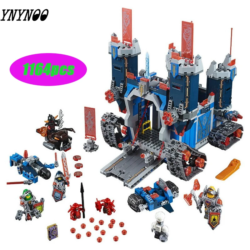 

Nexion knights Knighton Castle Building Blocks Castle Model Bricks Set Kids Educational Toys Compatible Legoings 70317