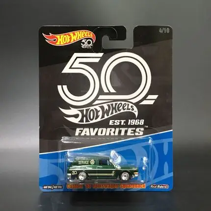 Hot Wheels 1: 64 спортивный автомобиль VOLKSWAGEN DATSUN 50th anniversary Коллекционное издание металлический литой автомобиль настоящие всадники игрушки