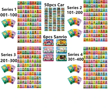 

456Pcs/Set Series 1 2 3 4 +Car +Sanrio Animal Crossing Villager Card NFC Tag Card Work For Nintendo Switch 3DS