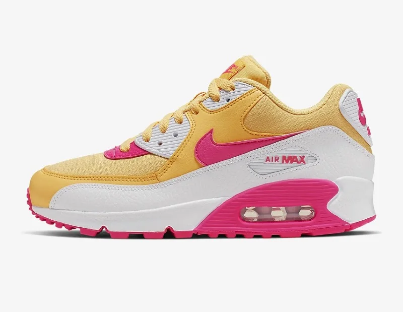 NIKE AIR MAX 90 LE, женские модные кроссовки, обувь для бега, Классическая Удобная Дизайнерская обувь для отдыха,, новинка 325213 - Цвет: 325213-702