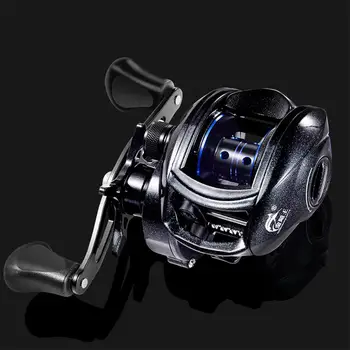 

Fishing Wheel Whole-new 18-axis Metal Low-Profile Reel for Fishing High Speed Ratio 8.1:1 8kg Fishing Weight