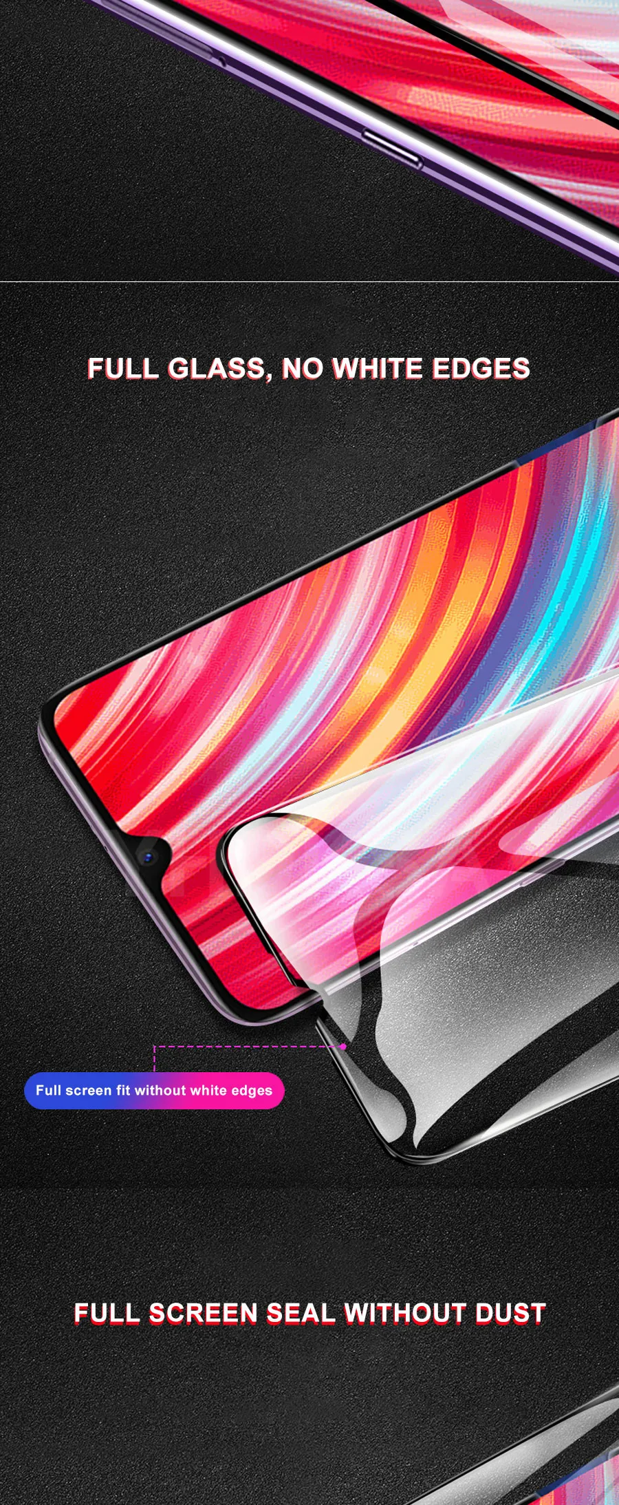 9D Защитное стекло для Xiaomi Redmi 6 Pro 7 7A 6A S2 K20 Redmi Note 6 7 8 Pro закаленное защитное стекло для экрана
